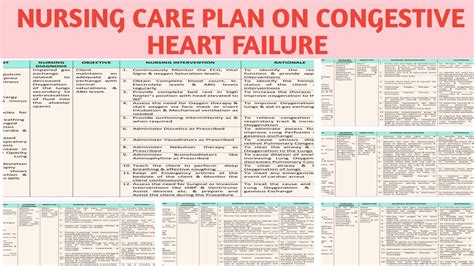 CHF Nursing Diagnoses